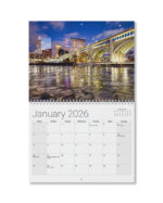 2026 Calendar – Cleveland Skyline Edition