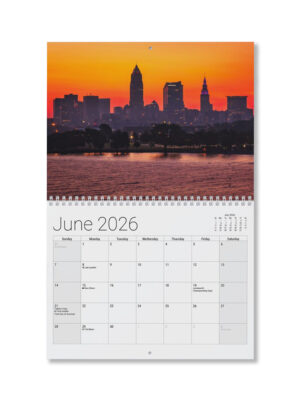2026 Calendar – Cleveland Skyline Edition