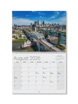 2026 Calendar – Cleveland Skyline Edition