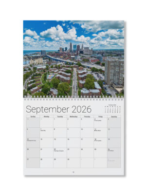 2026 Calendar – Cleveland Skyline Edition