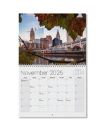 2026 Calendar – Cleveland Skyline Edition