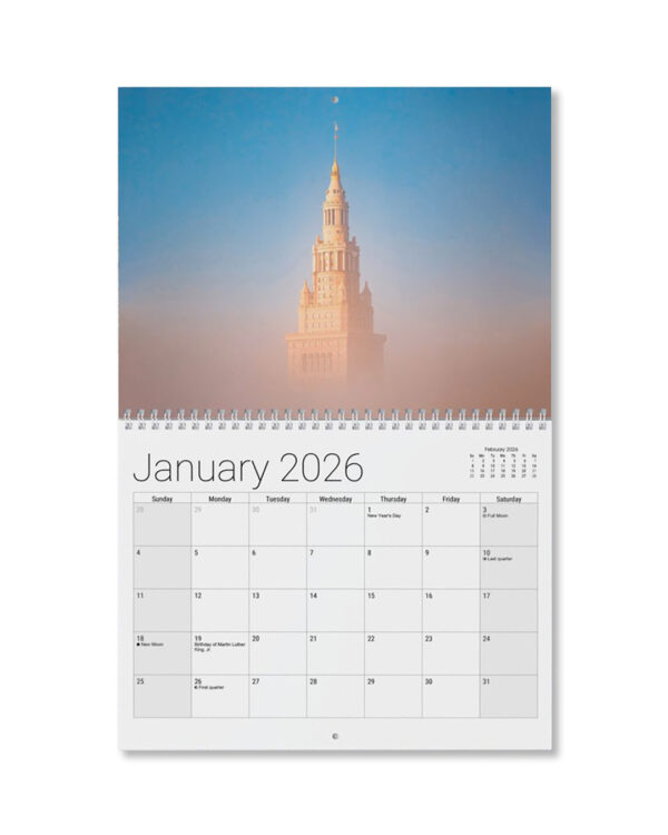 2026 Calendar – Cleveland Landmark Edition
